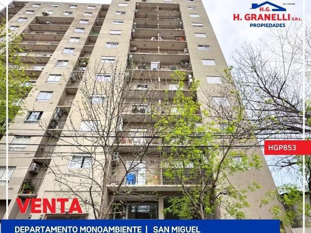 Venta de espectacular Departamento 1 ambiente en San Miguel