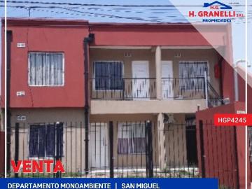 Venta de espectacular Departamento 1 ambiente en San Miguel San Miguel