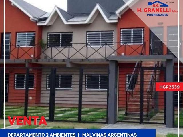 Venta de espectacular Departamento 2 ambientes en Malvinas Argentinas Los Polvorines