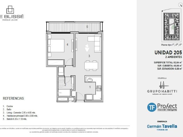 Venta de espectacular Departamento 2 ambientes en Ituzaingó Parque Leloir
