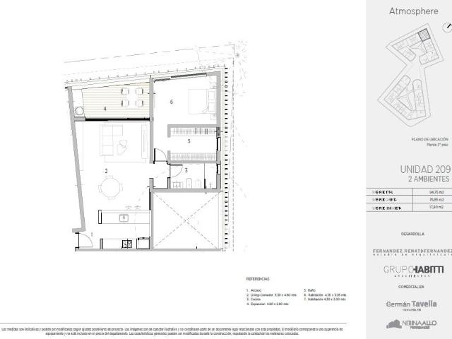 Venta de espectacular Departamento 2 ambientes en Ituzaingó Parque Leloir