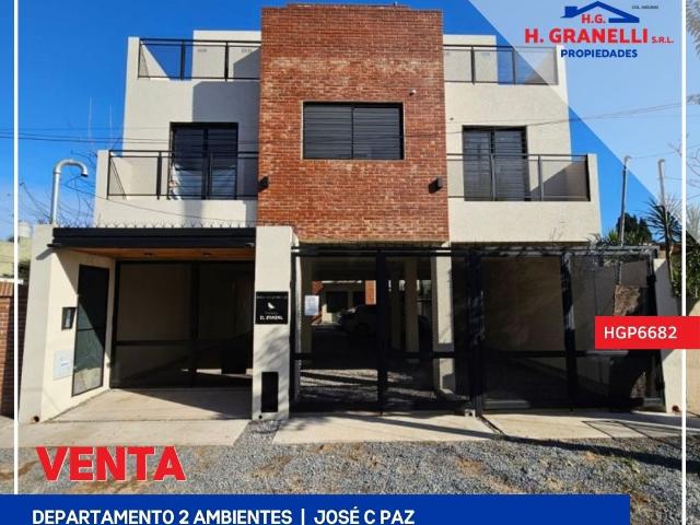 Venta de espectacular Departamento 2 ambientes en José C Paz José C Paz