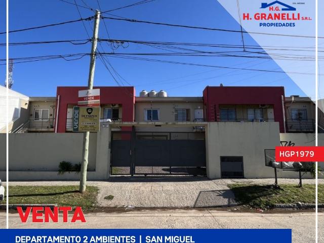 Venta de espectacular Departamento 2 ambientes en San Miguel
