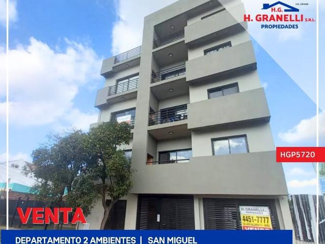 Venta de espectacular Departamento 2 ambientes en San Miguel San Miguel
