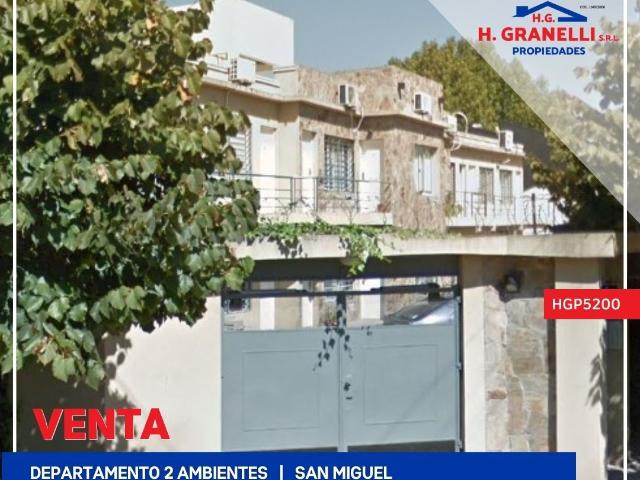 Venta de espectacular Departamento 2 ambientes en San Miguel San Miguel