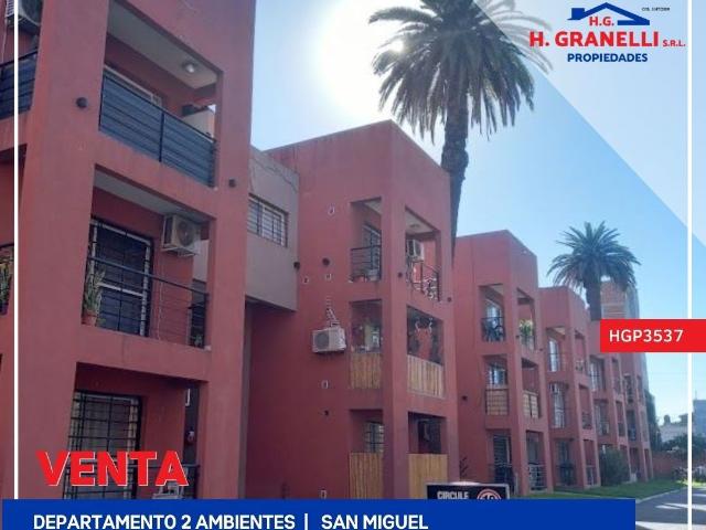 Venta de espectacular Departamento 2 ambientes en San Miguel San Miguel