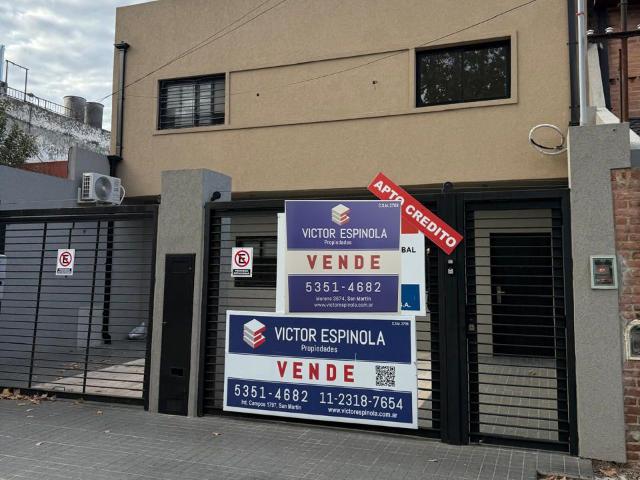 Venta de espectacular Departamento 3 ambientes en General San Martín San Andres