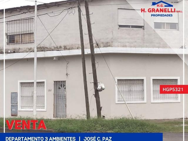 Venta de espectacular Departamento 3 ambientes en José C Paz José C Paz