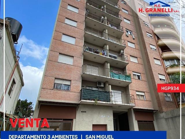 Venta de espectacular Departamento 3 ambientes en San Miguel San Miguel