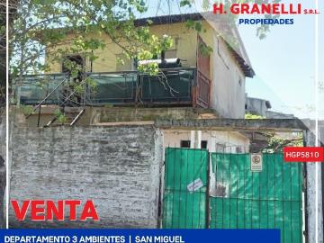 Venta de espectacular Departamento 3 ambientes en San Miguel San Miguel