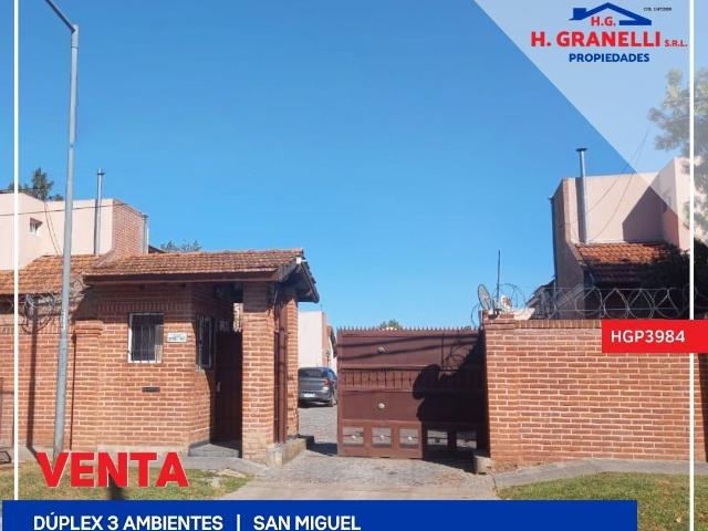 Venta de espectacular Departamento 3 ambientes en San Miguel San Miguel