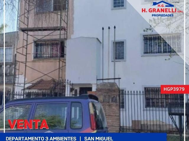 Venta de espectacular Departamento 3 ambientes en San Miguel San Miguel