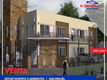 Venta de espectacular Departamento 3 ambientes en San Miguel San Miguel