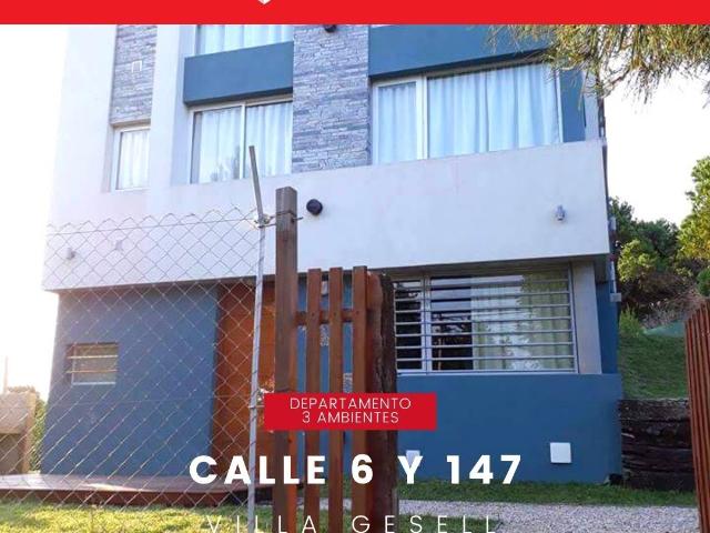 Venta de espectacular Departamento 3 ambientes en Villa Gesell