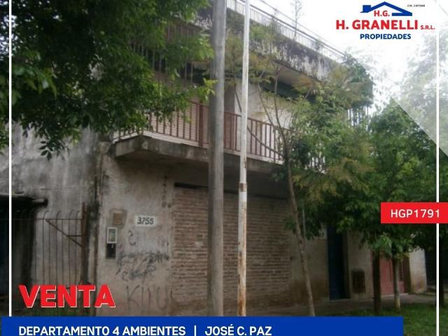 Venta de espectacular Departamento 4 ambientes en José C Paz José C Paz