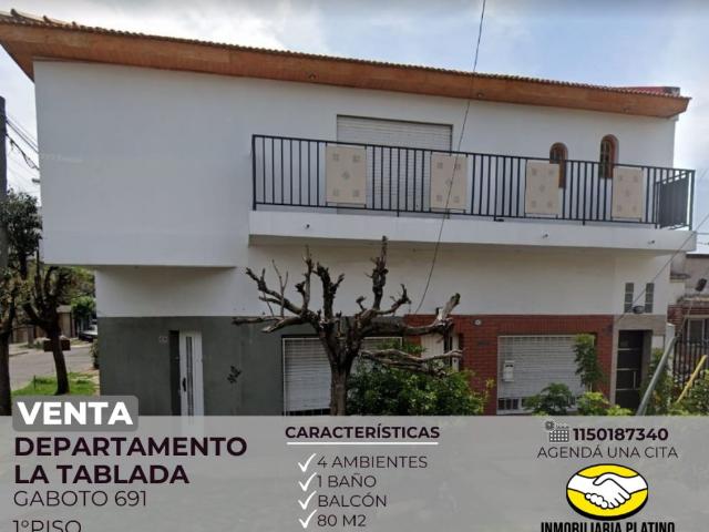 Venta de espectacular Departamento 4 ambientes en La Matanza La Tablada