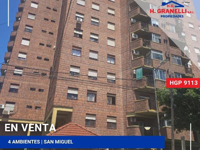 Venta de espectacular Departamento 4 ambientes en San Miguel San Miguel