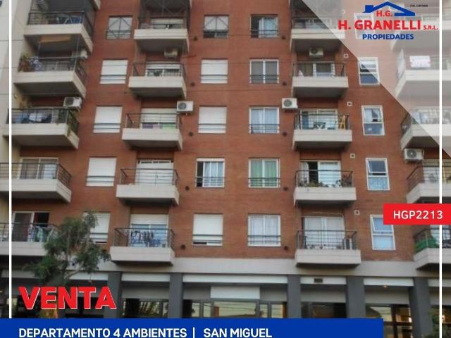 Venta de espectacular Departamento 4 ambientes en San Miguel San Miguel