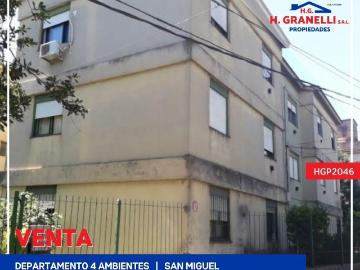 Venta de espectacular Departamento 4 ambientes en San Miguel San Miguel