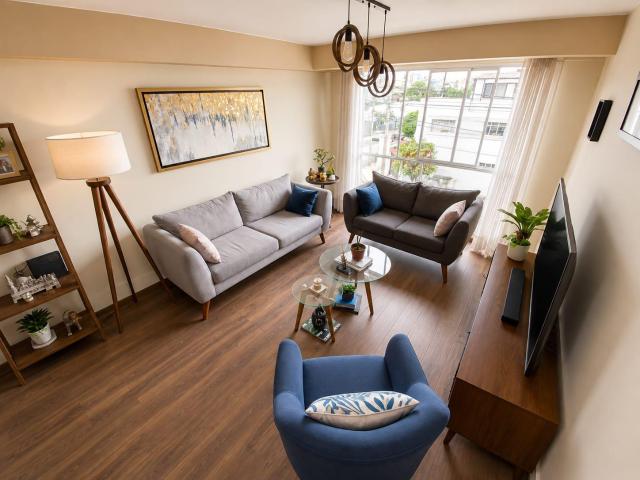 Venta de hermoso departamento cerca a huaca pucllana