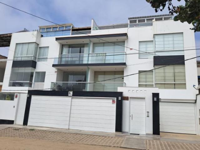 Venta de hermoso departamento duplex con piscina en playa Los Pulpos Lurin