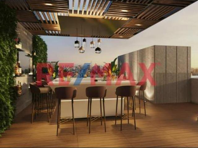 Venta De Hermoso Departamento Flat En El Distrito De San Borja De 70.5 M2 Piso 10