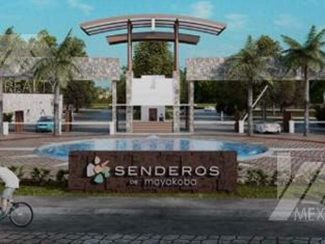 Venta de Lote en SENDEROS MAYAKOBA, Q. Roo, Clave CLAU127
