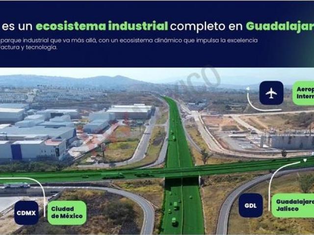 Venta de lote industrial en parque industrial Axis en Tonalá, Jalisco a 15 minutos del aeropuerto