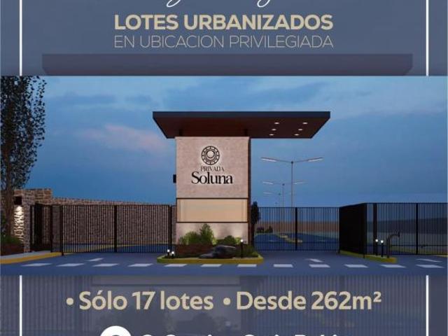 Venta de lote residencial en Privada Soluna Lote 2