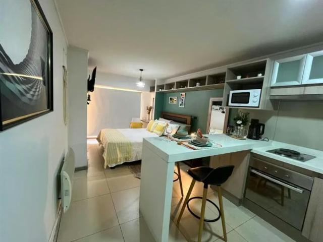 Venta Depto Estudio amoblado 1 dorm. 1baño en Ñuñoa | 1 Dormitorios por 2600.00 en Ñuñoa