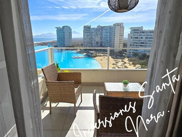 Venta Departamento amoblado La serena Departamento gran vista en Laguna Del Mar La Serena