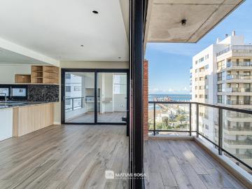 Venta Departamento de 3 ambientes Piso Completo Cochera y Baulera Estrenar Playa Grande