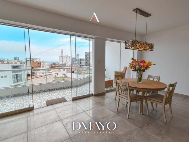 Venta departamento de estreno 143m2 a pasos del malecón central, Punta Hermosa