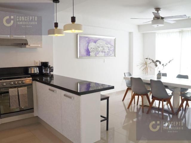 Venta departamento en condominio Tziara SM 16
