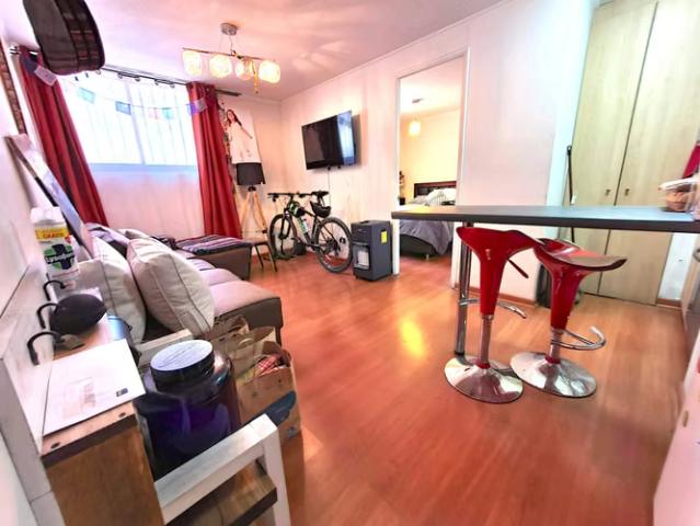 Venta departamento en primer piso, barrio yungay | 1 dormitorios por 51000. 00 en Santiago