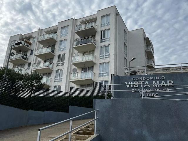 VENTA DEPARTAMENTO EL TABO 3D 1B 1E A 1 CUADRA DE LA PLAYA