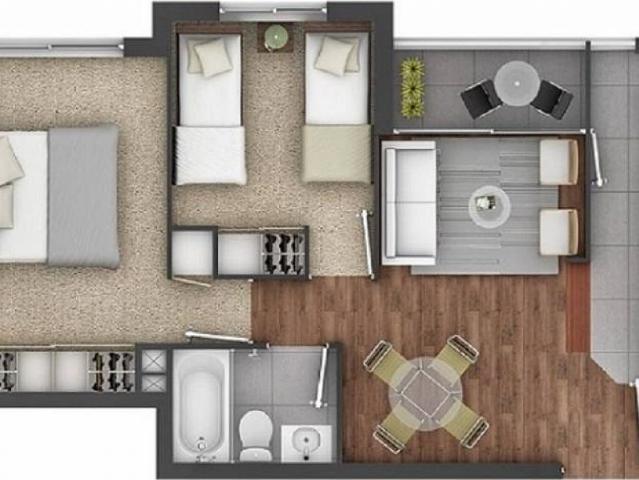Venta departamento estación central venta depto. 2d/1b / 1est