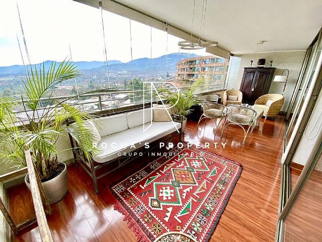 Venta Departamento Lo barnechea amoblado y hermoso! terraza amplia!