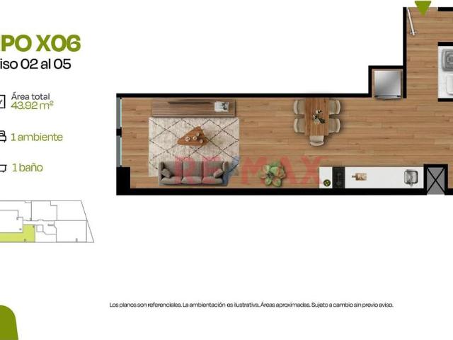 Venta Departamento Loft Proyecto Exclusivo En Cristobal De Peralta Valle Hermoso