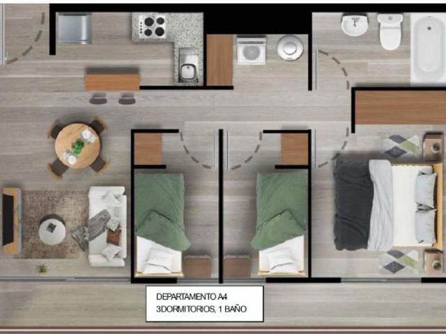 Venta Departamento La cisterna bono pie otorgado por inmobiliaria,10% 15% 20%