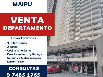 OPORTUNIDAD VENTA MAIPU METRO MONTE TABOR