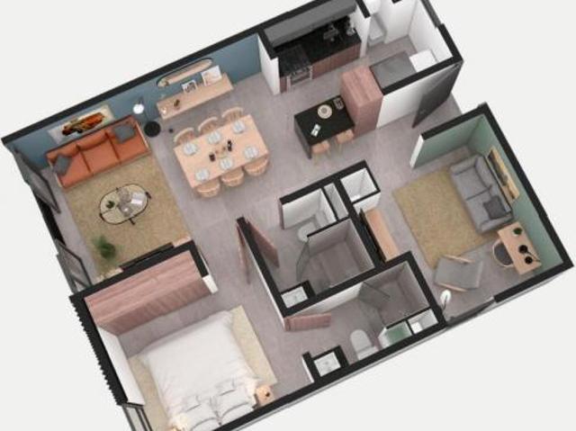 Venta departamento nuevo de 85 mts con patio