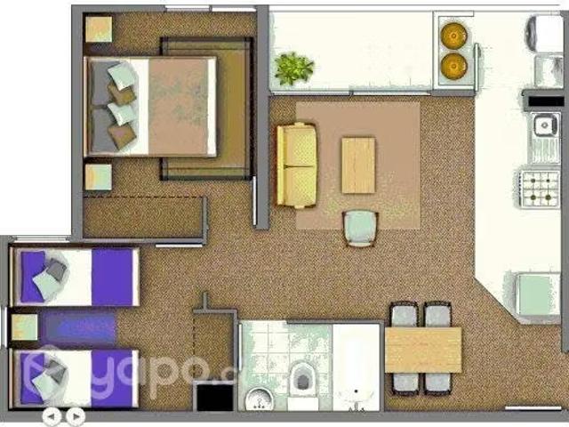 Venta departamento nueva esperanza | 2 dormitorios por 57000. 00 en Rancagua