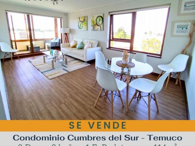 Venta departamento temuco avda gabriela mistral/montes sabinos