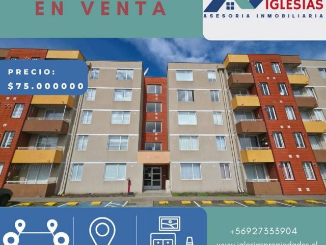 Venta departamento temuco fundo el carmen