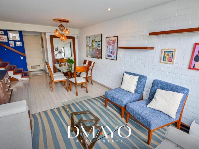 Venta Departamento triplex vista externa con gran terraza, 2 cocheras y deposito en Surco