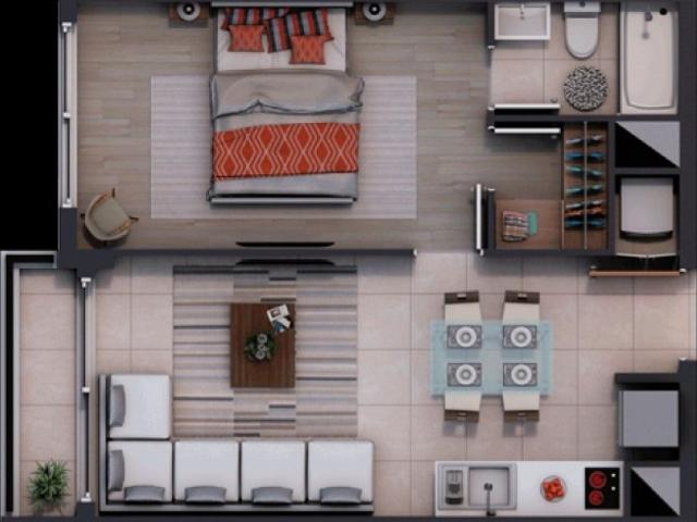 Venta Departamento ñuñoa venta excelente depto. 40 m2 limite nuñoa providencia