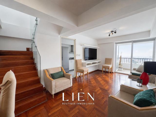 Venta Dúplex familiar frente al Campo de Marte | Piso 25 | Amplia terraza
