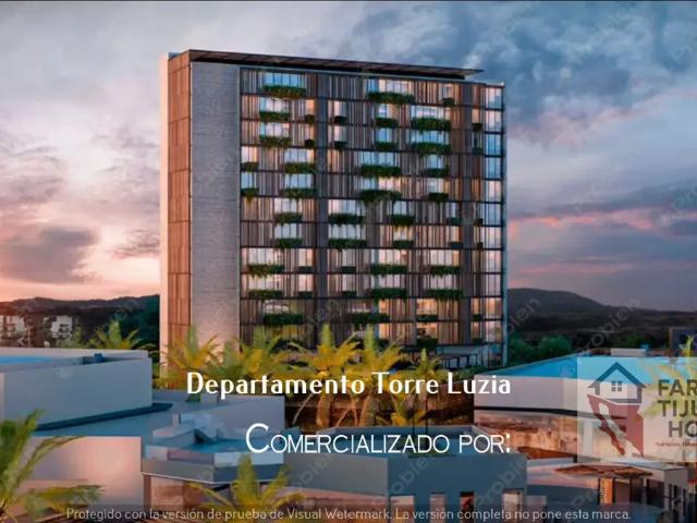 VENTA EXCELENTE DEPARTAMENTO EN TORRE LUZIA PLAZA PENÍNSULA TAN SOLO 5 MIN DE LA GARITA SAN YSIDRO