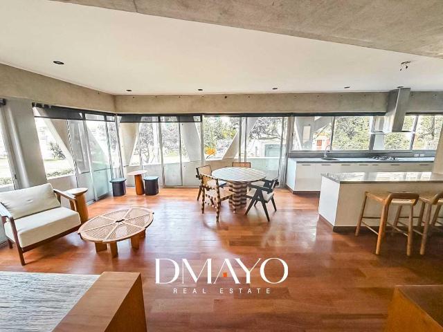 VENTA HERMOSO FLAT ESTILO INDUSTRIAL A UNA CUADRA DEL MALECON